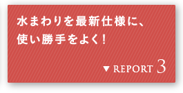 REPORT 3 ܂ŐVdlɁAg悭I